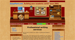 Desktop Screenshot of essayplant.com